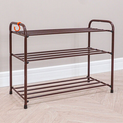 Подставка для обуви "Альфа 23" коричневая