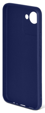Силиконовый чехол для Realme C30/Narzo 50i Prime blue DF