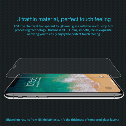 Защитное стекло с прозрачными рамками от Nillkin для iPhone 11 Pro Max и XS Max, серия H Anti-Explosion Glass Screen Protector