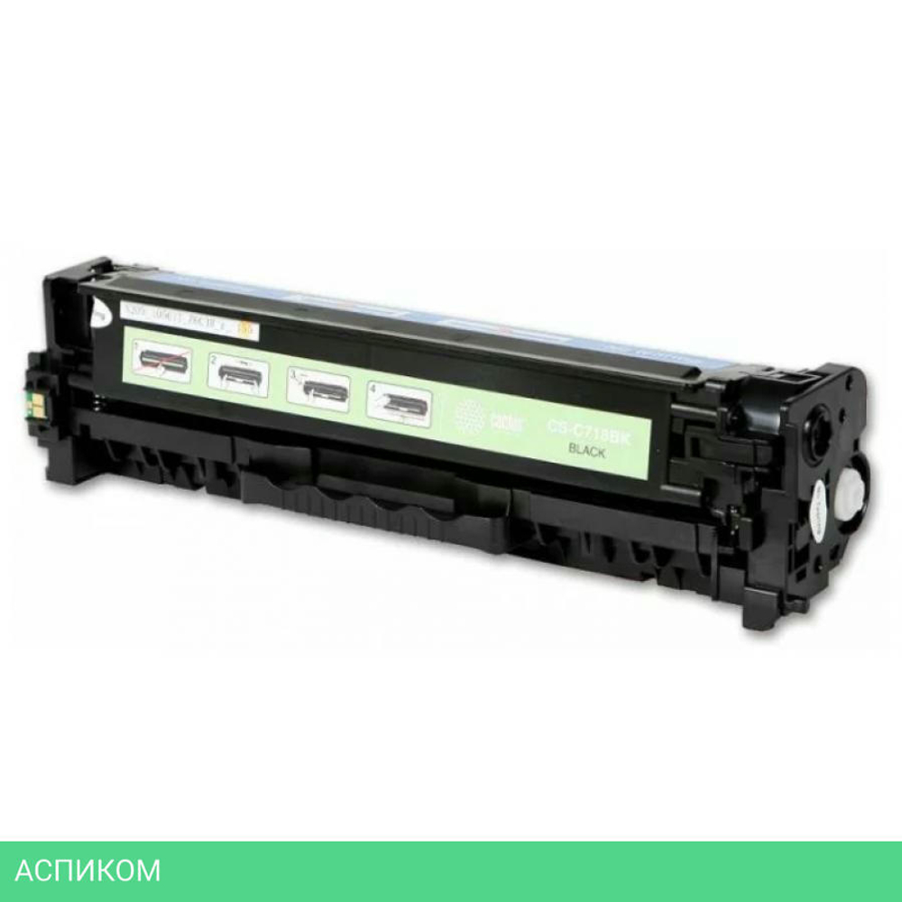 Картридж Cactus CS-C718BK