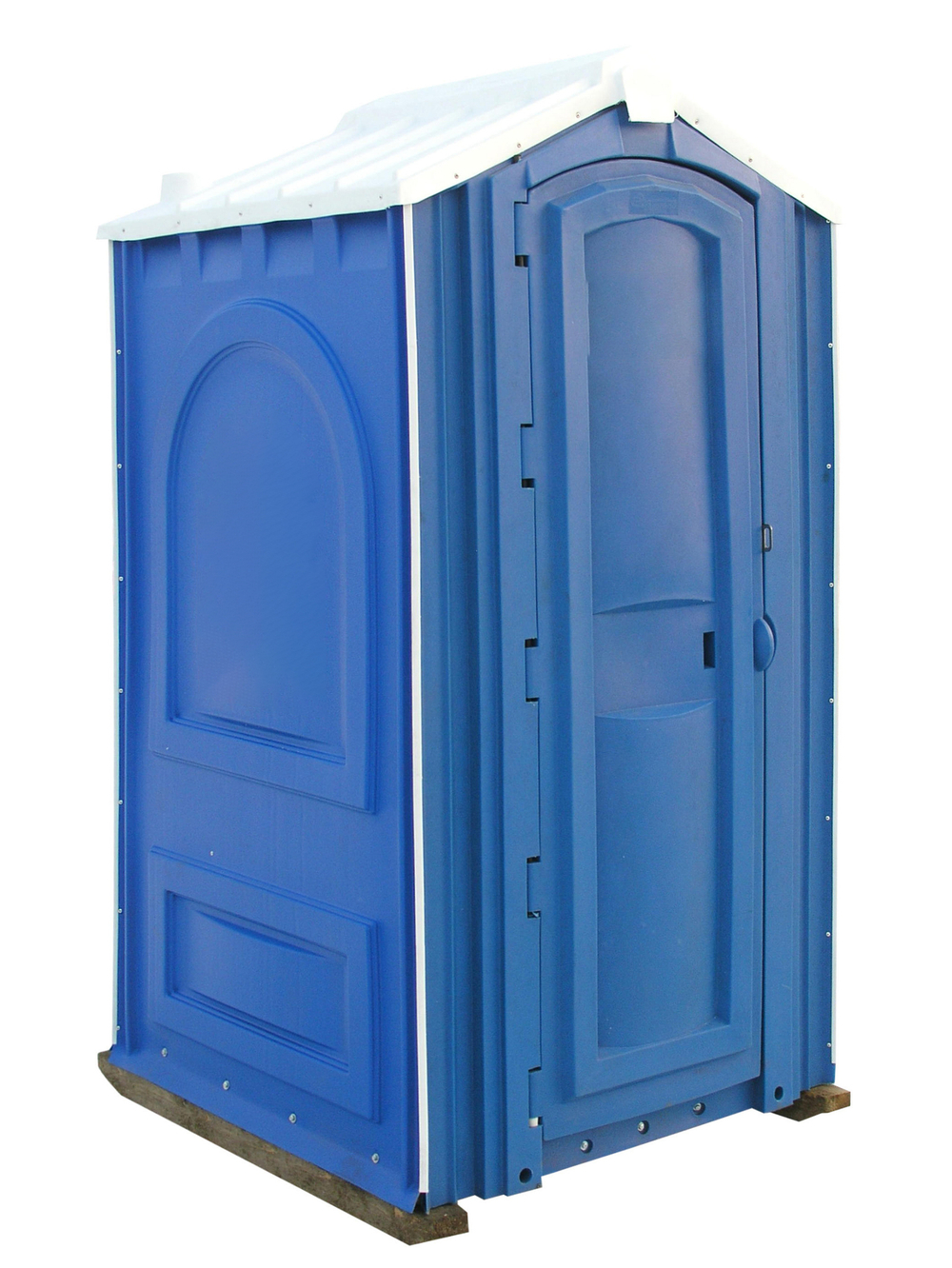 Туалетная Кабина  «Евростандарт» в сборе Экомарка  деревянный поддон T-2 (1200x1100x2200см;70кг;синий) - арт.561344