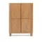 Высокий буфет Salaya из ясеневой фанеры 100 x 134 см