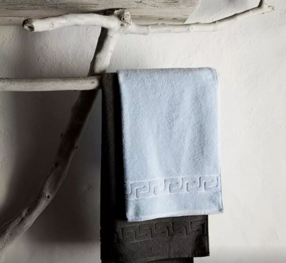 Полотенце 30x50 Weseta Dreamflor ciel голубое