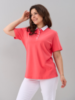 Блузка БЛк-143/пике-коралл