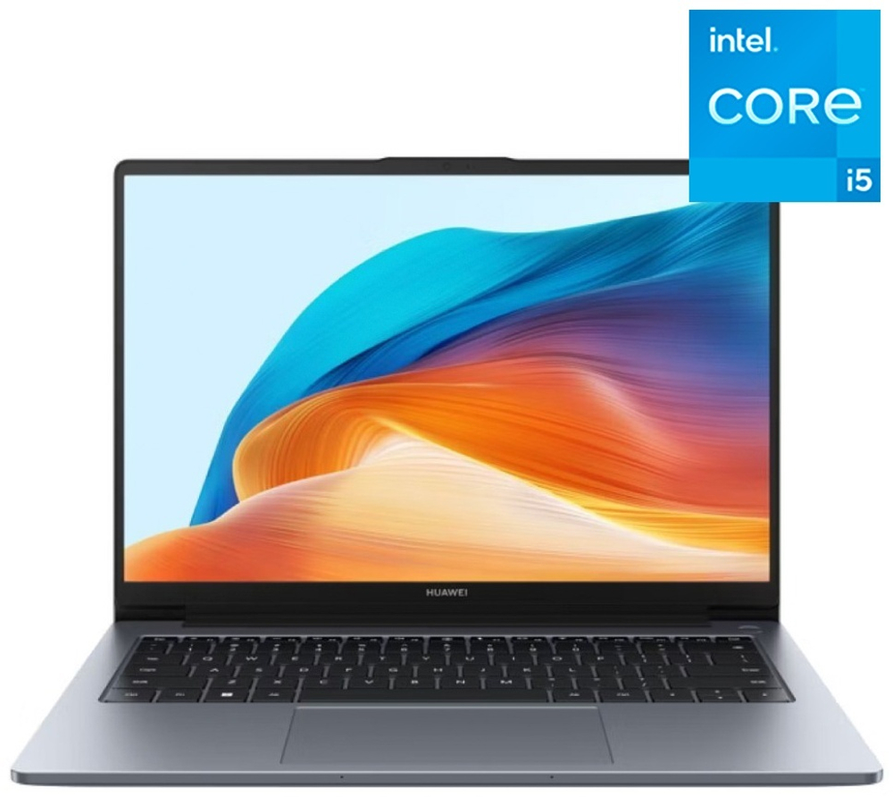 Ноутбук Huawei MateBook D 14 14" / 16 Гб / SSD 512 Гб / Без ОС / MendelF-W5651D 53013XET