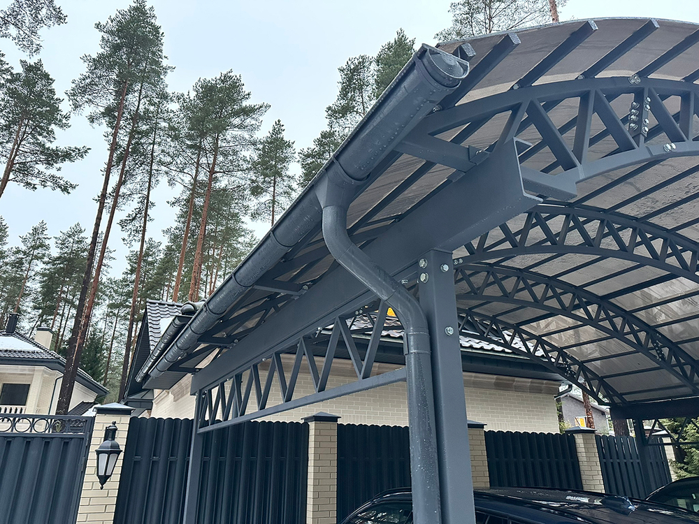 Арочный навес для автомобиля SK00306