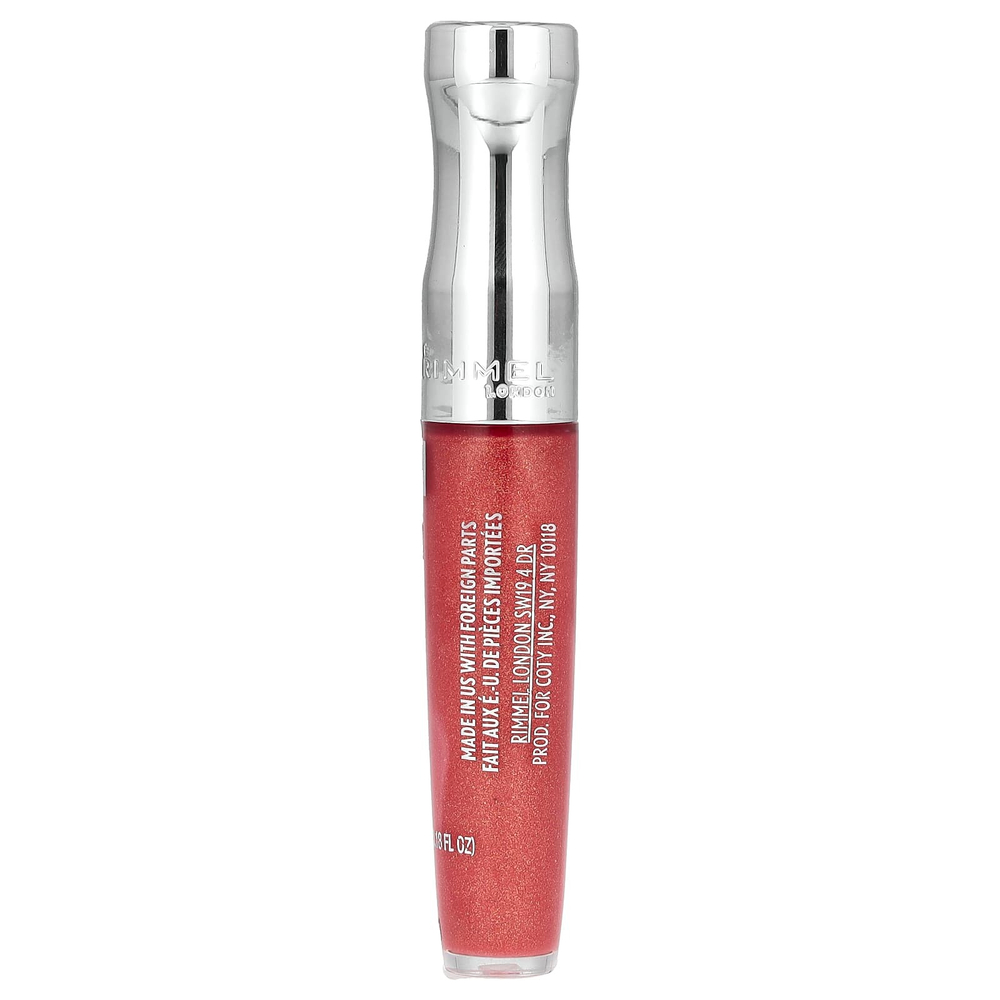 Rimmel London, Stay Glossy, блеск для губ, 465 Melon Air, 5,5 мл (0,18 жидк. унц.)