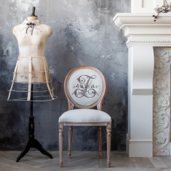 Стул Объект мечты Монограмма буквы Z