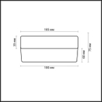 2405/1C DROPS ODL13 508 никель Н/п светильник IP44 E14 60W 220V PRESTO
