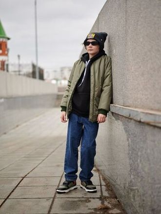 Бомбер для мальчика