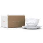 Чайная пара laughing, 200 мл, белая