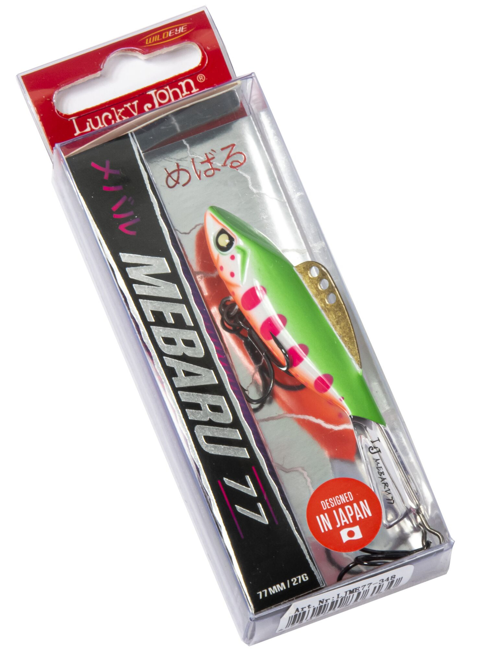 Балансир Lucky John Mebaru 77 мм, цвет 348