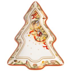 БЛЮДО-ЕЛКА LEFARD "ЩЕЛКУНЧИК" 25*21*4 СМ (КОР=8ШТ.)