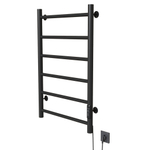 Полотенцесушитель MIXLINE VEGA  80х50 (таймер, 289 Вт, 6 перекладин) электрический ЧЕРНЫЙ