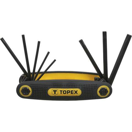 Набор ключей Torx TOPEX T9-T40, 8 шт. 35D959