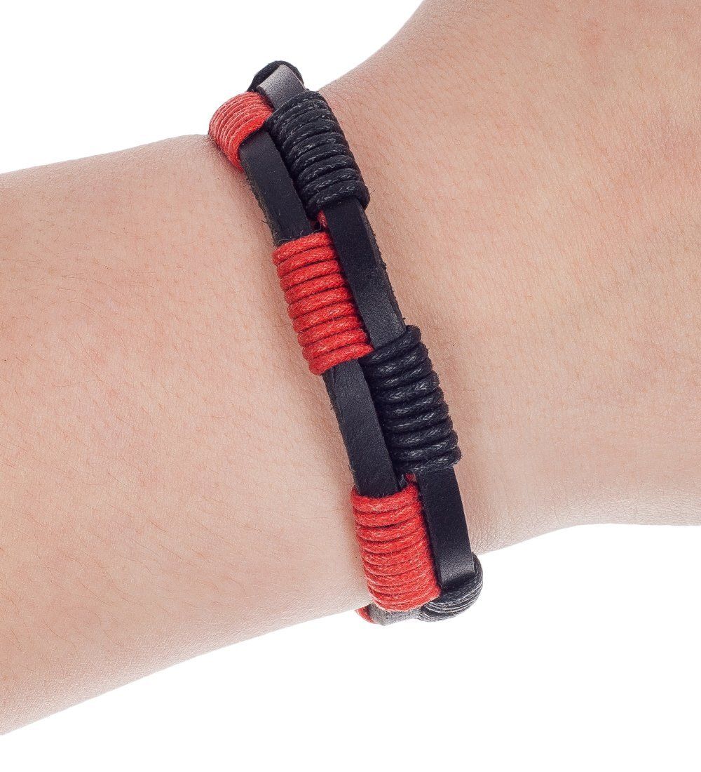 Y-BKB074 Браслет цветной нат.кожа