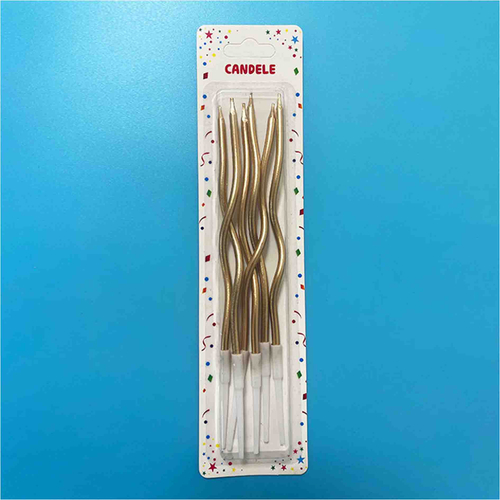 Набор свечей (золото)