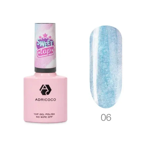 Топ перламутровый ADRICOCO SWEET TOP №6