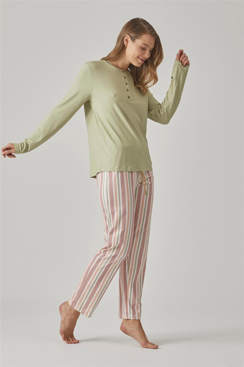 RELAX MODE - Женская пижама с брюками - 10790