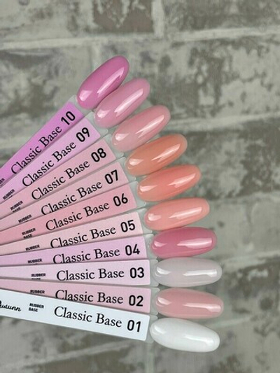 Луи Филипп Rubber Base Classic - Камуфлирующая база 01, 15мл