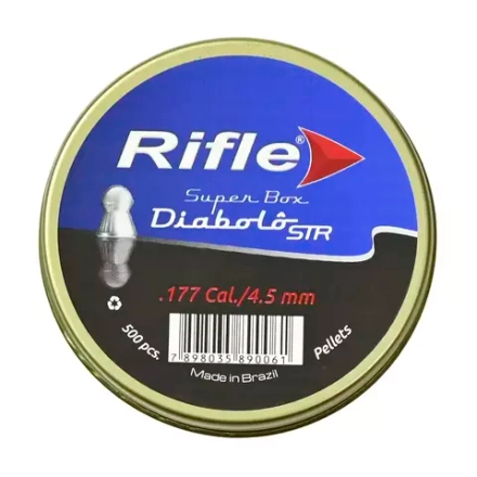 Пули RIFLE STR Basic, 4,5 мм, 0.47 гр, 500 шт