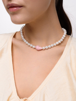 Чокер "Caramel shell pearl pink" Gold