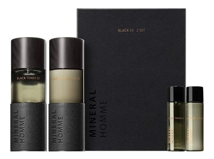 The Saem Набор для ухода за лицом для мужчин увлажнение и питание Mineral Homme Black EX 2 Set