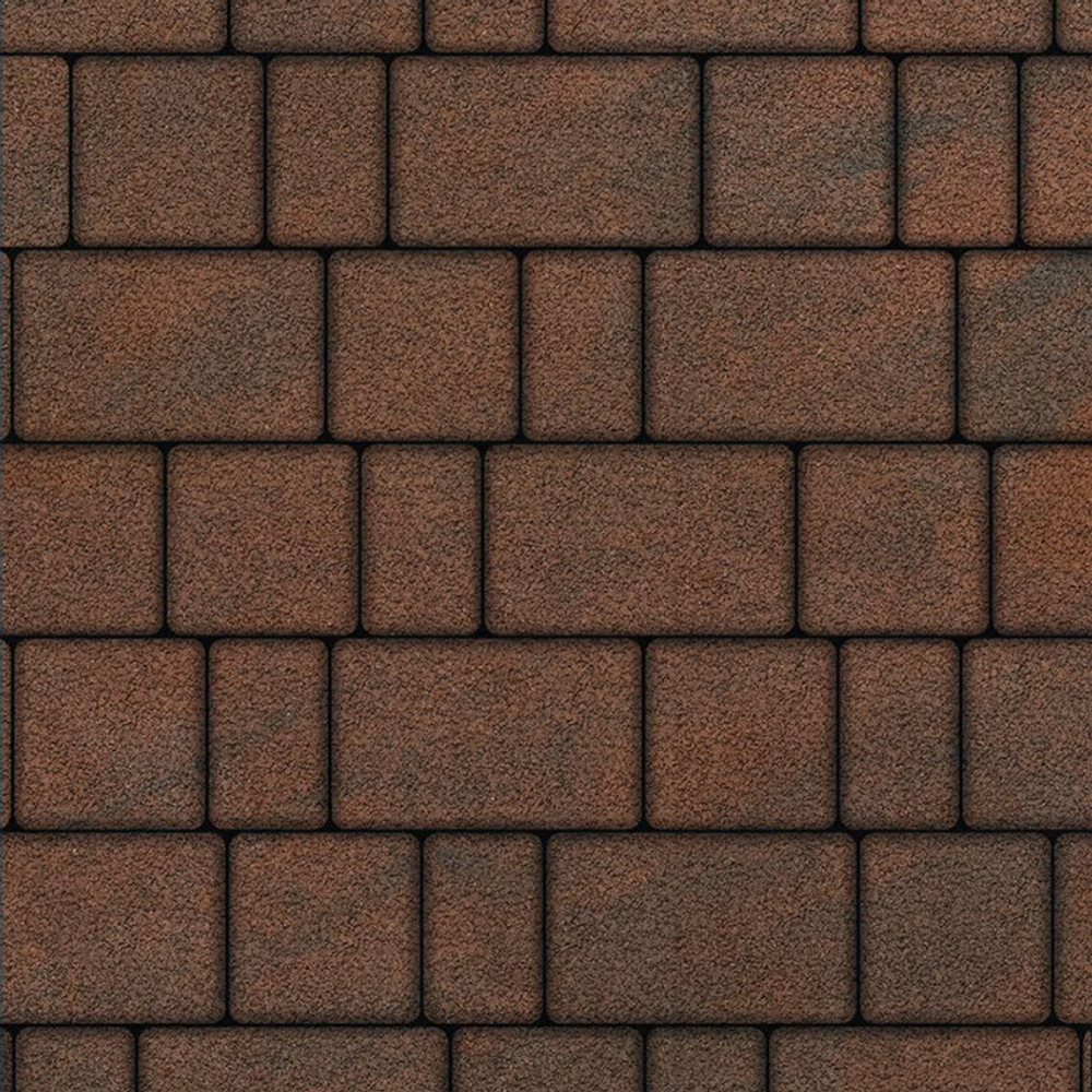 Тротуарная плитка СТАРЫЙ ГОРОД - Листопад гранит Клинкер, комплект из 3 видов плит