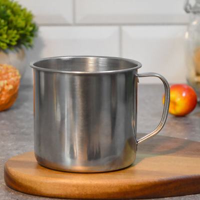 Кружка 0,35л нерж d=8см h=8см