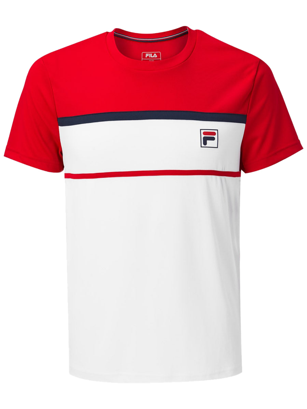 Футболка для мальчика теннисная Fila T-Shirt Steve Boys - белый