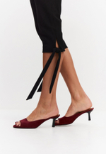 Мюли // Niki // Bordo // Suede