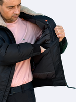 Куртка бомбер Corbona Зима черный