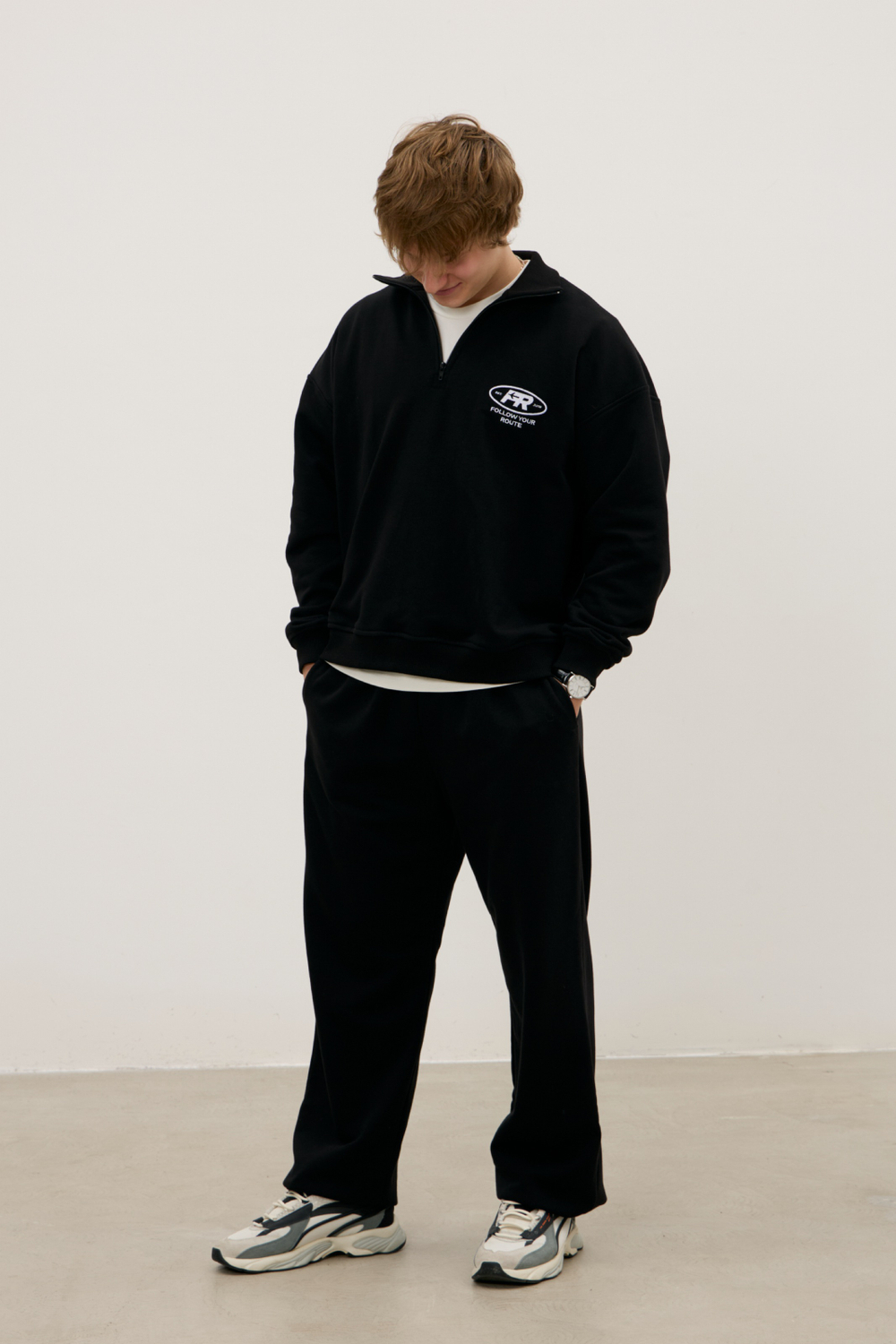 Анорак MAN, черный