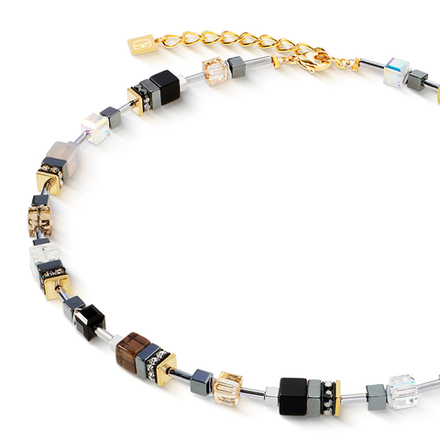 Колье Coeur de Lion Grey-Brown 3017/10-1211