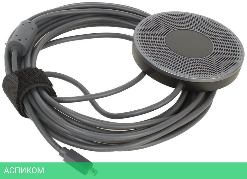 Микрофон Logitech MeetUp черный (989-000405)