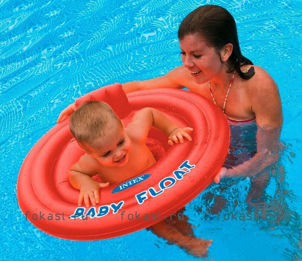 Надувные водные ходунки с трусиками Intex 56588 Baby Float 76 см от 1 до 2 лет до 15 кг