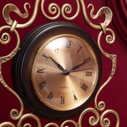 Часы настольные Аделаида Бронза