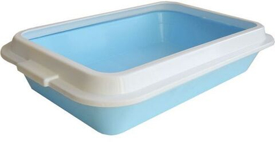 Туалет для кошек Lucky с рамкой 40,5*27*8 см