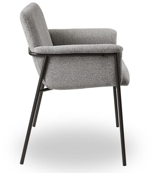 Стул Nordic цвет серый/черный