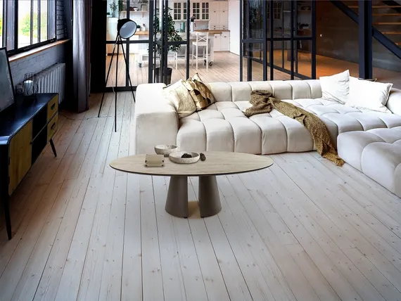 Samara Приставной столик цвет каменный/коричневый