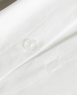 ZARA HOME САТИНОВЫЙ ПОДОДЕЯЛЬНИК С КАЙМОЙ, ЧЕРНЫЙ