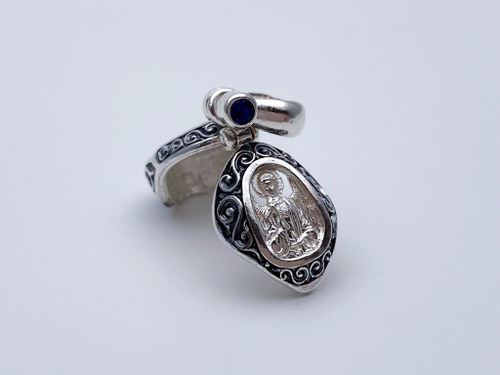 Ладанка из серебра/Ангел