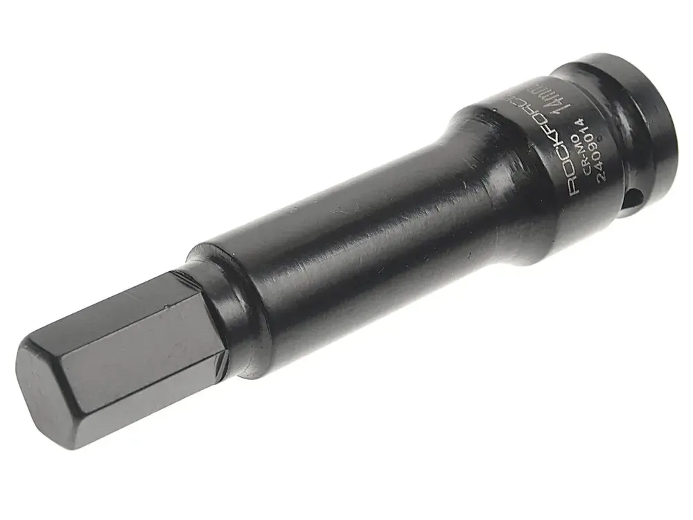 Головка-бита 14мм 1/2" 6-гранная ударная L= 110 мм ROCKFORCE RF-2409014