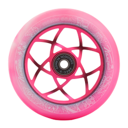 Колеса Комета Атом, Бело-розовый/Розовый(2шт)