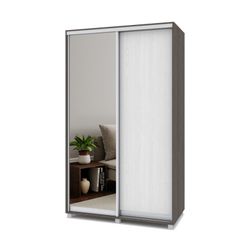 Шкаф-купе двухстворчатый "Роланд" Р612, ЛДСП, MODERN