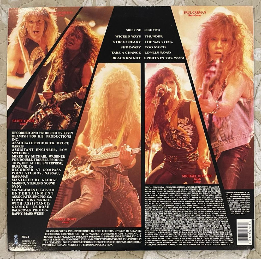 Leatherwolf - Street Ready (США 1989г.)