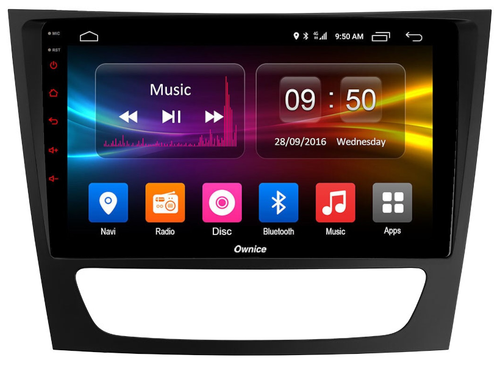 Магнитола для Mercedes-Benz E (W211) 2002-2010, CLS W219 - Kuberg OL-9149 IPS, Android 10, 4G SIM-слот