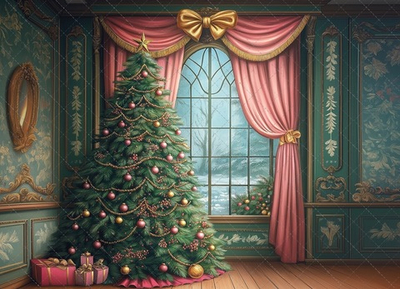 Интерьер зима №8 - фон неопреновый