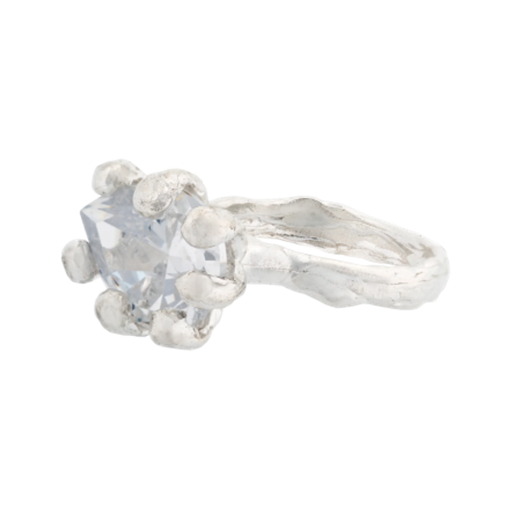 Кольцо PRINCESS WHITE PEAR