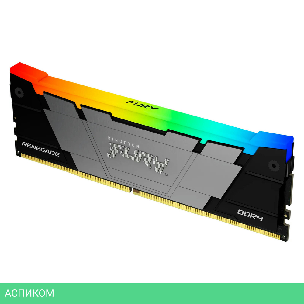 Оперативная память Kingston Fury Renegade RGB DDR4 16GB (KF436C16RB12A/16)
